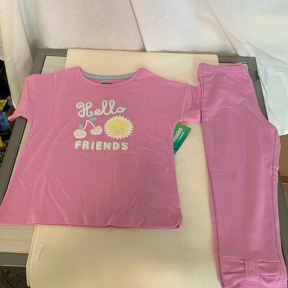 365 kids girls 8 piece clothing  set
